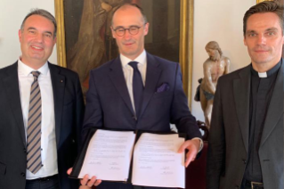 Bundesrepublik Deutschland fördert Baumaßnahme am Campo Santo Teutonico